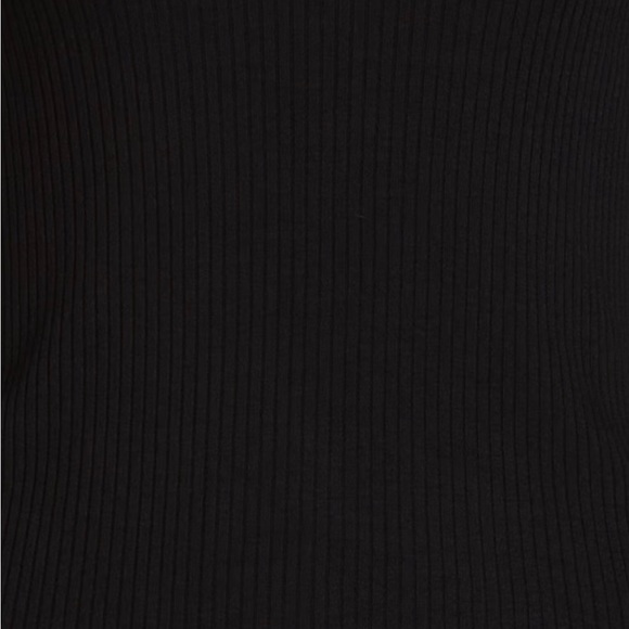 Simon Miller Black Fine Rib Space Top Size X-Small - Picture 5 of 7